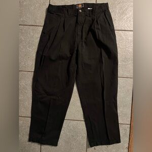 Route 66 Men's Black Pleated Front‎ Pants size 36/30